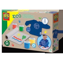 SES ECO pirkstu krāsu komplekts ar priekšautu